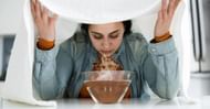 Steam Inhalation Technique (Image via Getty Images)